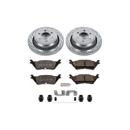 PowerStop Power Stop 12-18 Ford F-150 Rear Z36 Truck & Tow Brake Kit