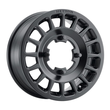 Method Wheels Method MR407 Bead Grip 15x6 / 5+1/51mm Offset / 4x136 / 100mm CB Matte Black Wheel