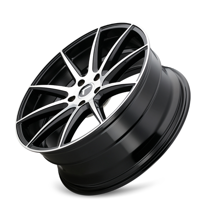 Kraze Wheels Kraze KR194 Cosmos 18x8 / 5x114.3 BP / 40mm Offset / 72.62mm Hub Gloss Black Machined Wheel
