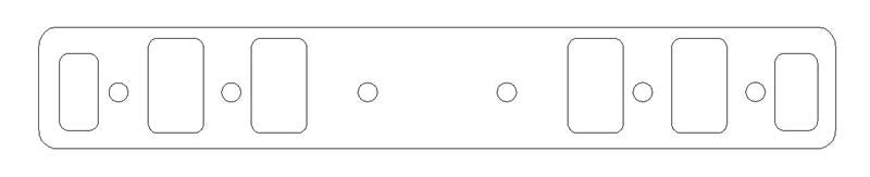 Cometic Gasket Cometic Oldsmobile 400/455 Gen-2 Rocket V8 .012in Fiber Intake Mani Gasket Set