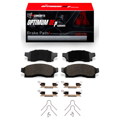 R1 Concepts R1 1991-1991 Toyota MR2 Front R1 Optimum OE Pads & Hardware Kit