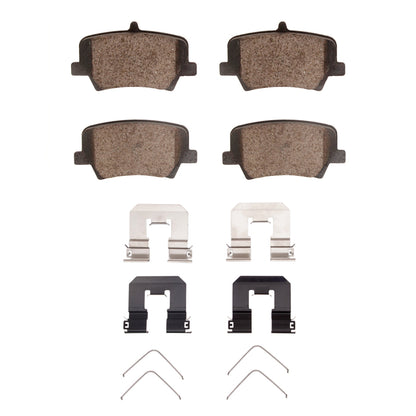 R1 Concepts R1 -24 Volvo XC40 Rear Optimum OE Pads & Hardware Kit