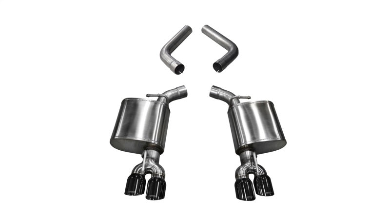 CORSA Performance Corsa 2015-23 Dodge Challenger 6.4L/17-19 Challenger 5.7L Black Sport Axle-Back Exhaust w/3.5in Tips