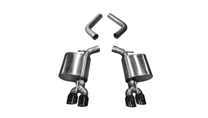 CORSA Performance Corsa 2015-23 Dodge Challenger 6.4L/17-19 Challenger 5.7L Black Sport Axle-Back Exhaust w/3.5in Tips
