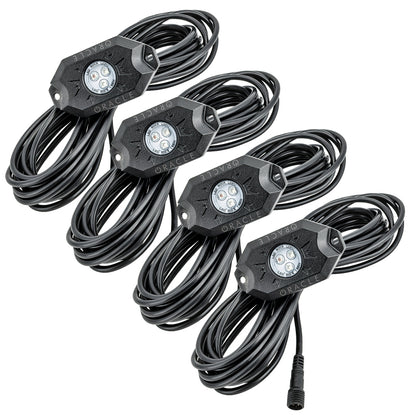 ORACLE Lighting Oracle Bluetooth + RF Underbody Rock Light Kit - 4 PCS - ColorSHIFT