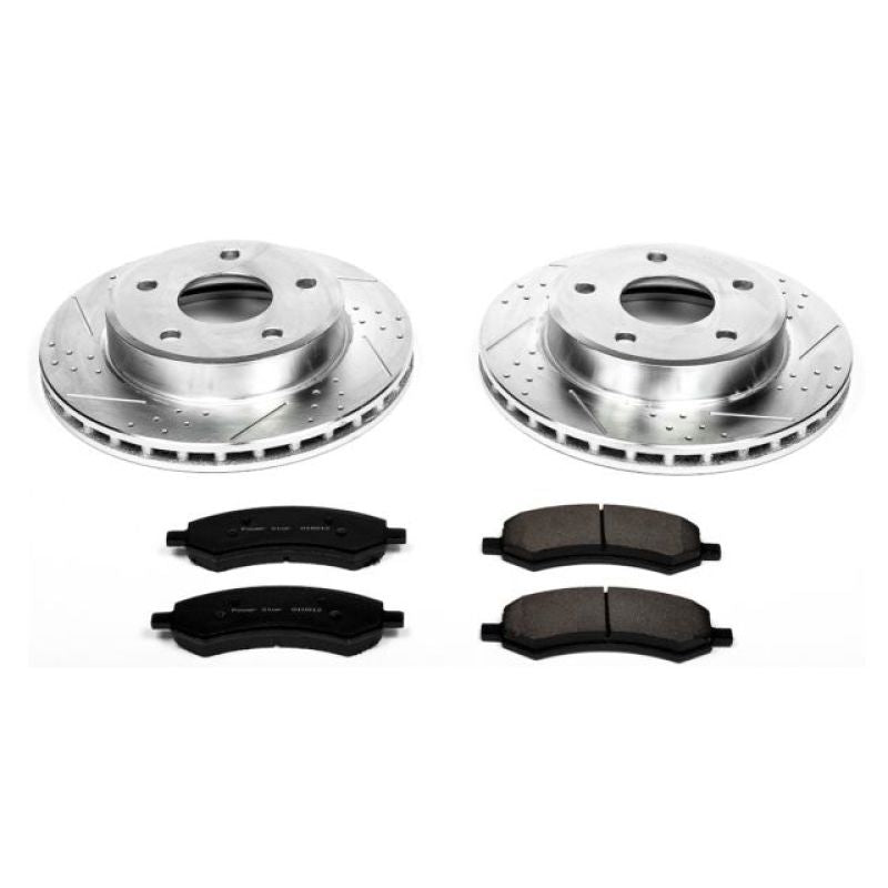 PowerStop Power Stop 05-10 Dodge Dakota Front Z23 Evolution Sport Brake Kit