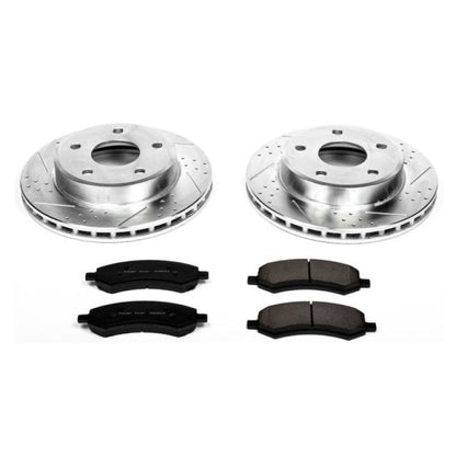 PowerStop Power Stop 05-10 Dodge Dakota Front Z23 Evolution Sport Brake Kit
