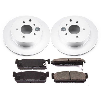PowerStop Power Stop 93-97 Infiniti J30 Rear Z17 Evolution Geomet Coated Brake Kit