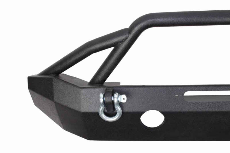 Fishbone Offroad 07-18 Jeep Wrangler JK Full Width Front Winch Bumper - Black Powdercoat