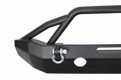 Fishbone Offroad 07-18 Jeep Wrangler JK Full Width Front Winch Bumper - Black Powdercoat