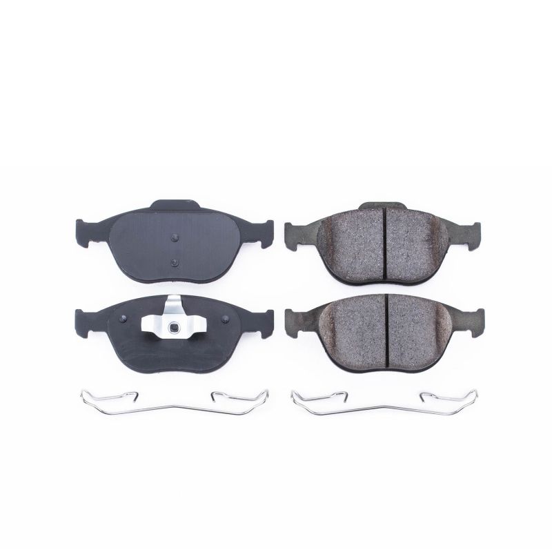 PowerStop Power Stop 02-04 Ford Focus Front Z17 Evolution Ceramic Brake Pads w/Hardware