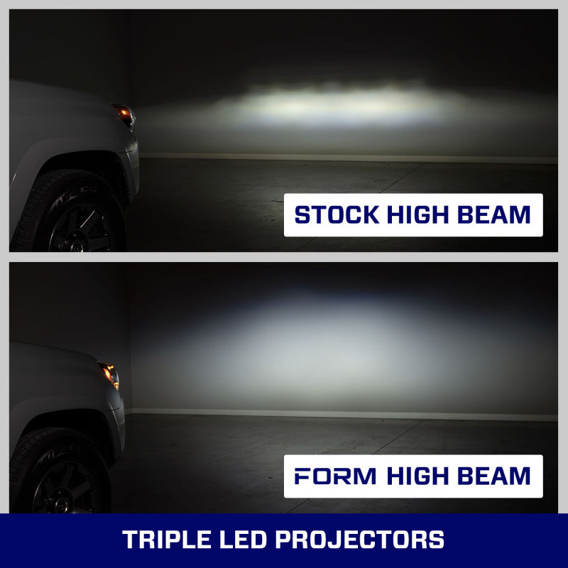 Form Lighting 2014-2024 Toyota 4Runner Sequential LED Projector Headlights (Pair)