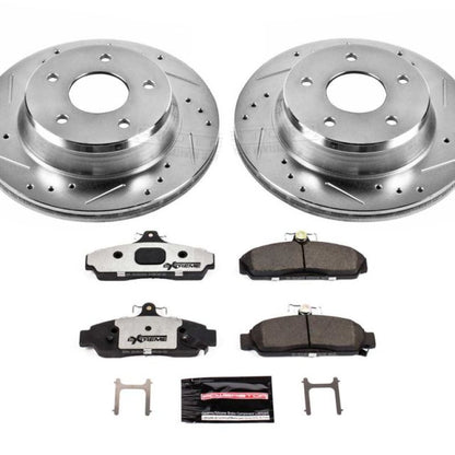 PowerStop Power Stop 84-87 Chevrolet Corvette Front Z26 Street Warrior Brake Kit