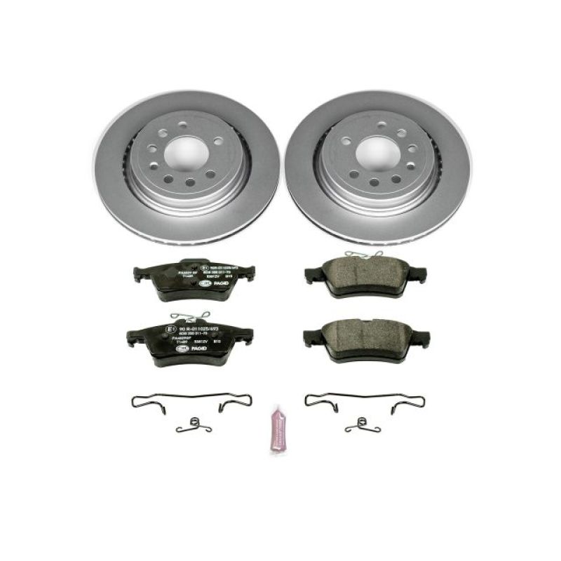 PowerStop Power Stop 08-11 Saab 9-3 Rear Euro-Stop Brake Kit