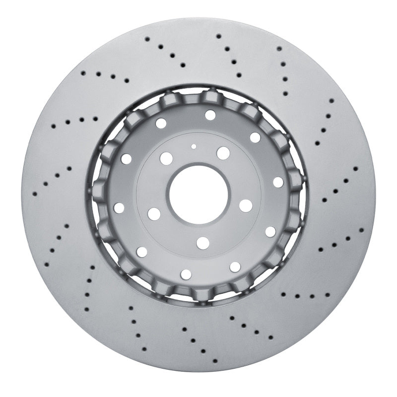 DFC 14-18 Audi RS7 Front Drilled Hi-Carbon Alloy Geomet Coated Rotor