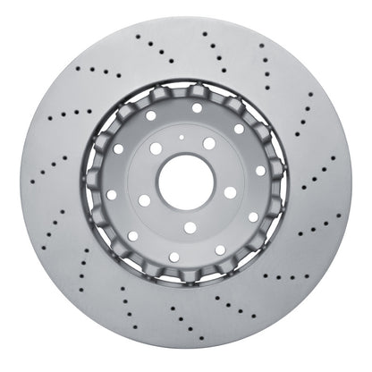 DFC 14-18 Audi RS7 Front Drilled Hi-Carbon Alloy Geomet Coated Rotor