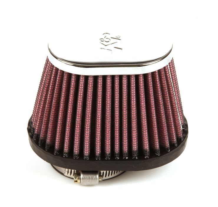 K&N Engineering K&N 1-3/4in FLG 4 X 2-7/8in B 3 X 2in T 2-3/4in L Universal Clamp-On Air Filter