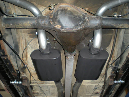 Flowmaster 67-68 GM F-BODY 2.5in. SS American Thunder Crossmember-Back Exhaust System