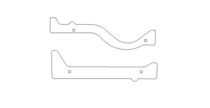 Cometic Gasket Cometic Chrysler Magnum V8 .047in Fiber Intake End Seals Kit - Front & Rear Crossovers