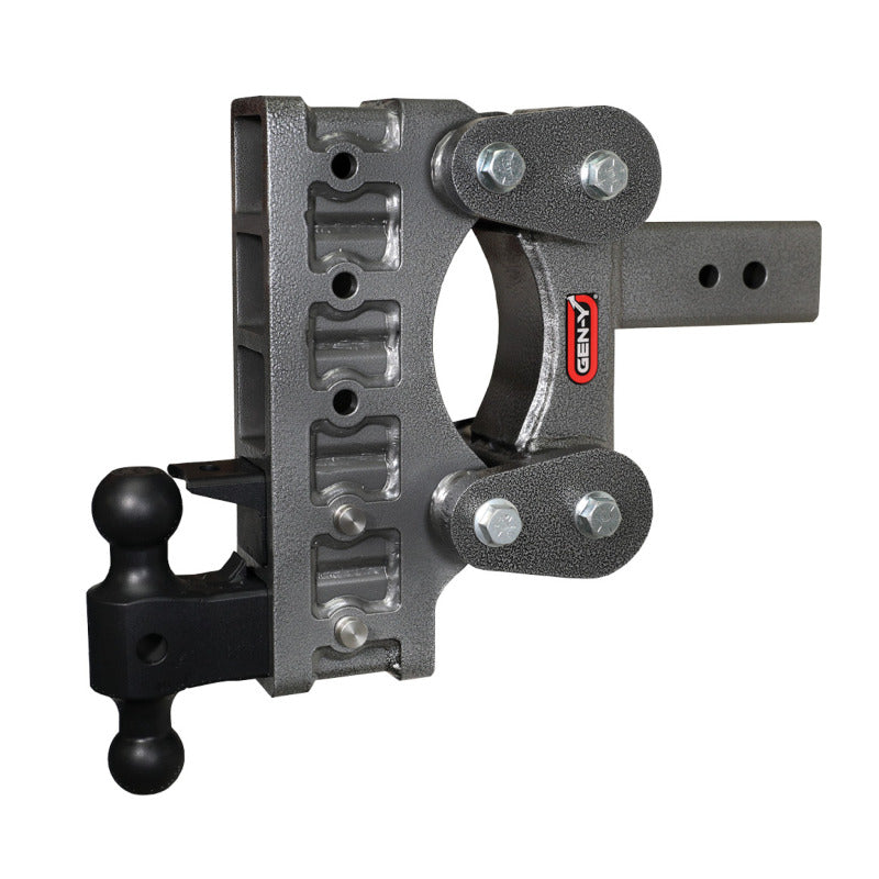 GEN-Y Hitch Gen-Y The Boss Torsion-Flex 3in Shank 9in Drop 21K Hitch w/GH-061 Dual-Ball/GH-062 Pintle Lock
