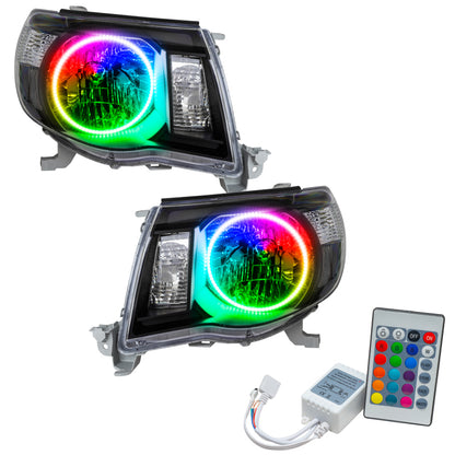 ORACLE Lighting Oracle 05-11 Toyota Tacoma SMD HL - Black - ColorSHIFT w/ Simple Controller