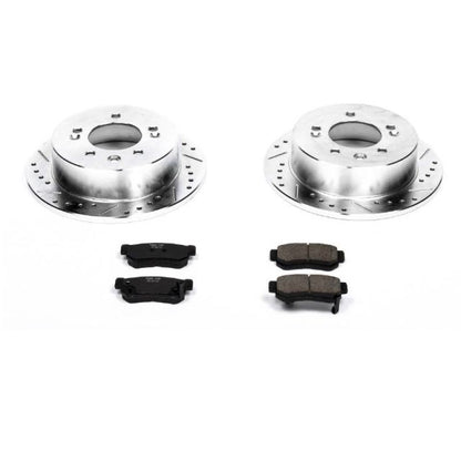 PowerStop Power Stop 07-10 Hyundai Elantra Rear Z23 Evolution Sport Brake Kit