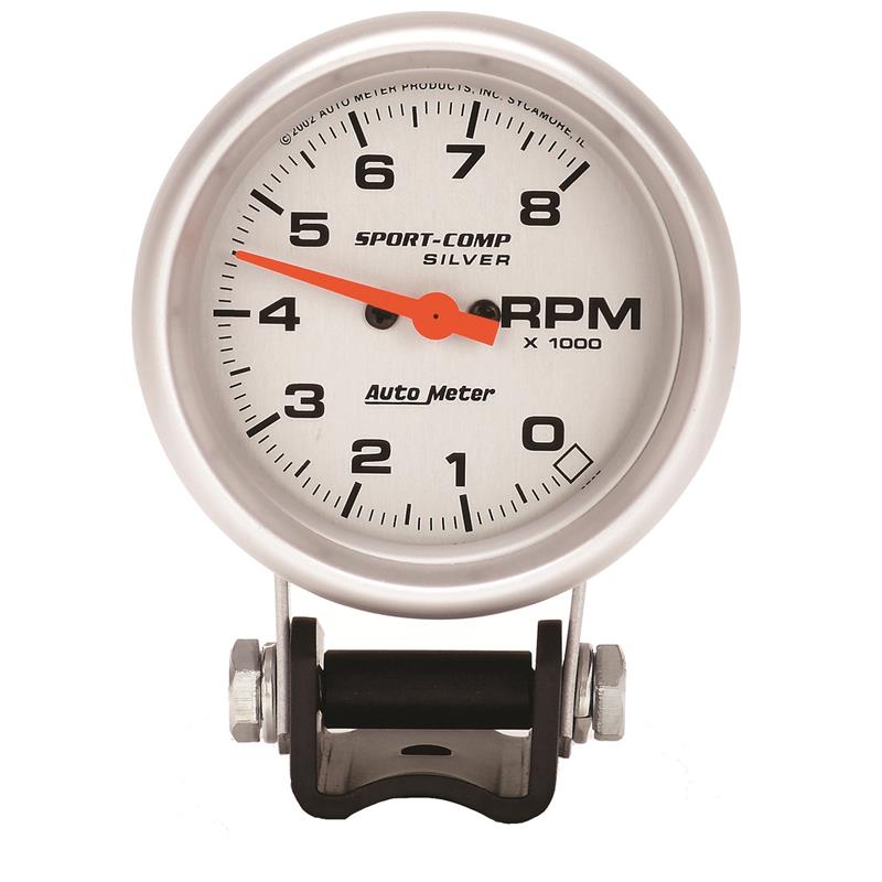 Autometer Ultra-Lite 2-5/8in Pedestal Tachometer 0-8000 RPM Gauge
