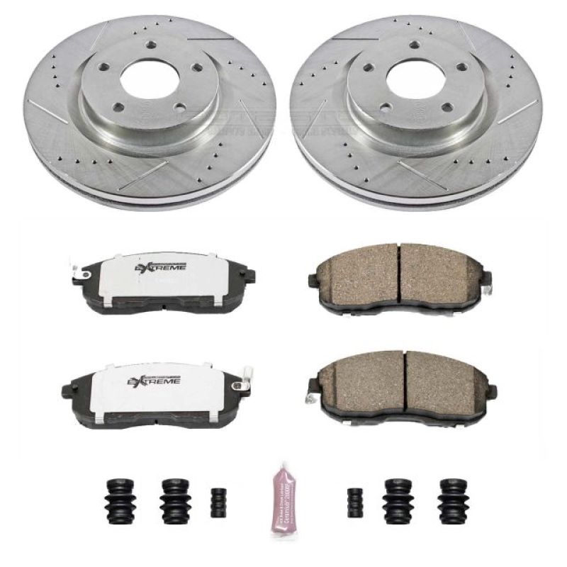 PowerStop Power Stop 07-13 Nissan Altima Front Z26 Street Warrior Brake Kit