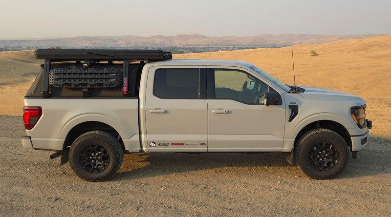 Rally Armor 21-26 Ford F-150 (Excl. Raptor) Black UR Mud Flap w/White Logo