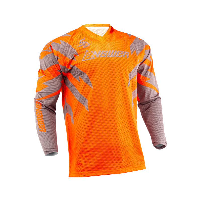 Answer 26 LE Syncron Rizz Vented Jersey Orange/Grey/White - 2XL