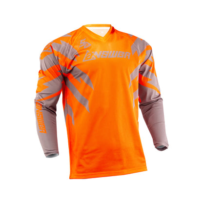 Answer 26 LE Syncron Rizz Vented Jersey Orange/Grey/White - 2XL