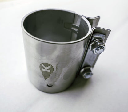 Kooks Headers Kooks 2-3/4in Stainless Steel 2-Bolt Band Clamp for Butt Joint Connections