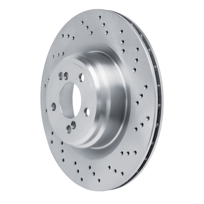 DFC 15-19 BMW X5 Right Rear Drilled Brake Rotor