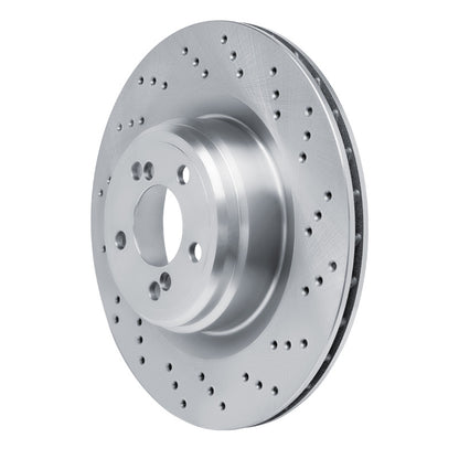 DFC 15-19 BMW X5 Right Rear Drilled Brake Rotor