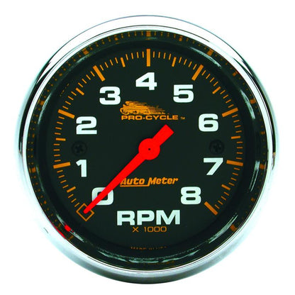 Autometer Pro-Cycle Gauge Oil Pressure 2 1/16in 100psi Digital Stepper Motor Black