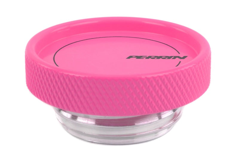 Perrin Performance PERRIN 02-26 Subaru Impreza/WRX/STI & 13-25 Crosstrek/BRZ/FR-S/GR86/GR86 Oil Fill Cap - Hyper Pink