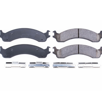 PowerStop Power Stop 00-02 Dodge Ram 2500 Front Z17 Evolution Ceramic Brake Pads w/Hardware