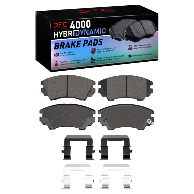 DFC 10-17 Chevrolet Caprice Front 4000 HybriDynamic Brake Pads and Hardware Kit