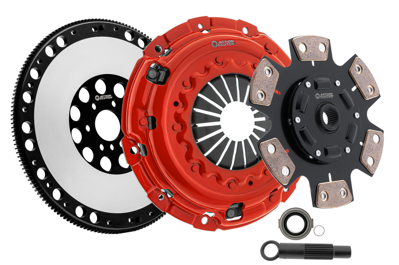 Action Clutch 03-12 Honda Accord 2.4L (K24A4) Stage 3 Clutch Kit (1MS) w/Lightened Flywheel