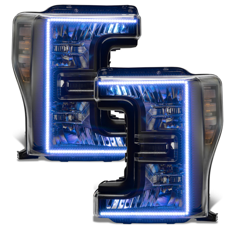 ORACLE Lighting Oracle Ford Superduty 17-19 Dynamic Headlight DRL - ColorSHIFT - Dynamic