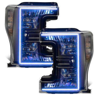 ORACLE Lighting Oracle Ford Superduty 17-19 Dynamic Headlight DRL - ColorSHIFT - Dynamic