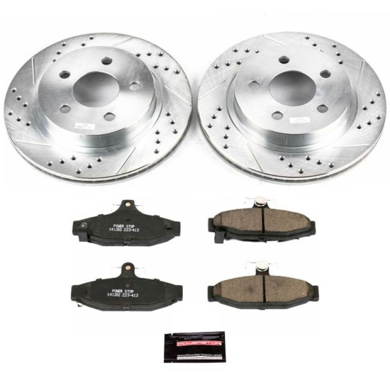 PowerStop Power Stop 93-97 Chevrolet Camaro Rear Z23 Evolution Sport Brake Kit