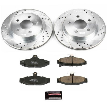 PowerStop Power Stop 93-97 Chevrolet Camaro Rear Z23 Evolution Sport Brake Kit