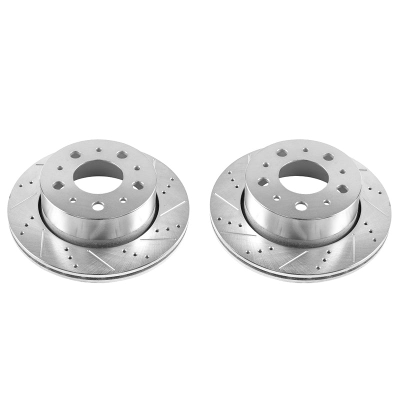 PowerStop Power Stop 14-19 Ram ProMaster 1500 Rear Evolution Drilled & Slotted Rotors - Pair