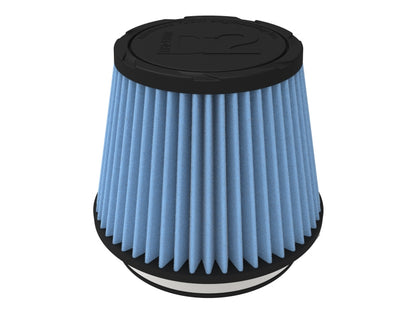 aFe POWER Universal Clamp-On Air Filter w/ D2 Dura-Dry Media - 5in F x 6.5in B x 4.75in T x 5in H