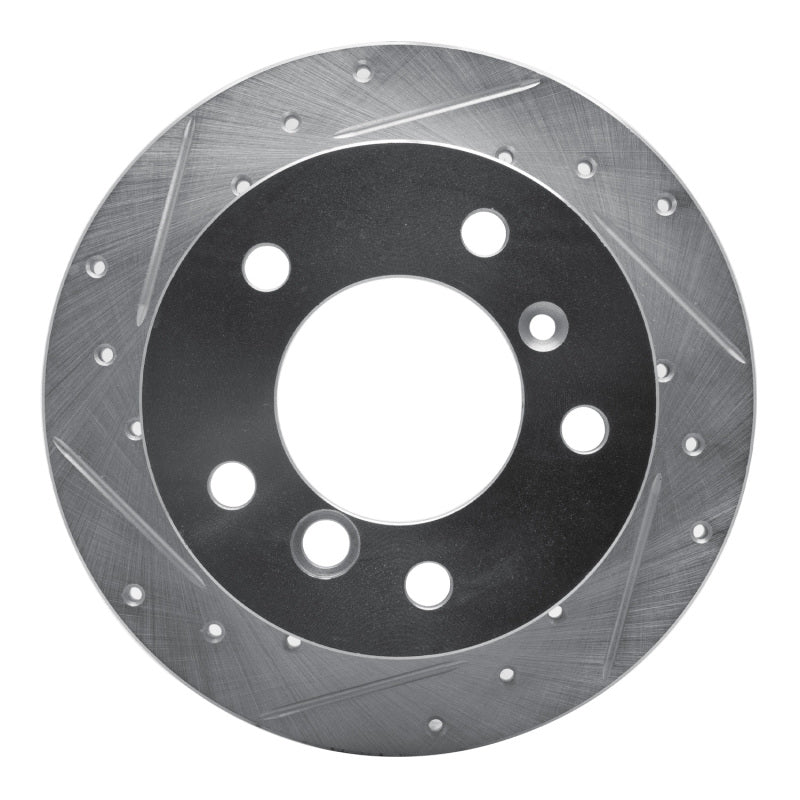 R1 Concepts R1 02-18 Dodge Sprinter 3500 Rear Left Drilled & Slotted Silver Brake Rotor