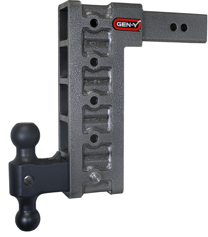 GEN-Y Hitch Gen-Y Mega Duty 2.5in Shank 12in Drop 3K TW 21K Hitch w/GH-061 Dual-Ball