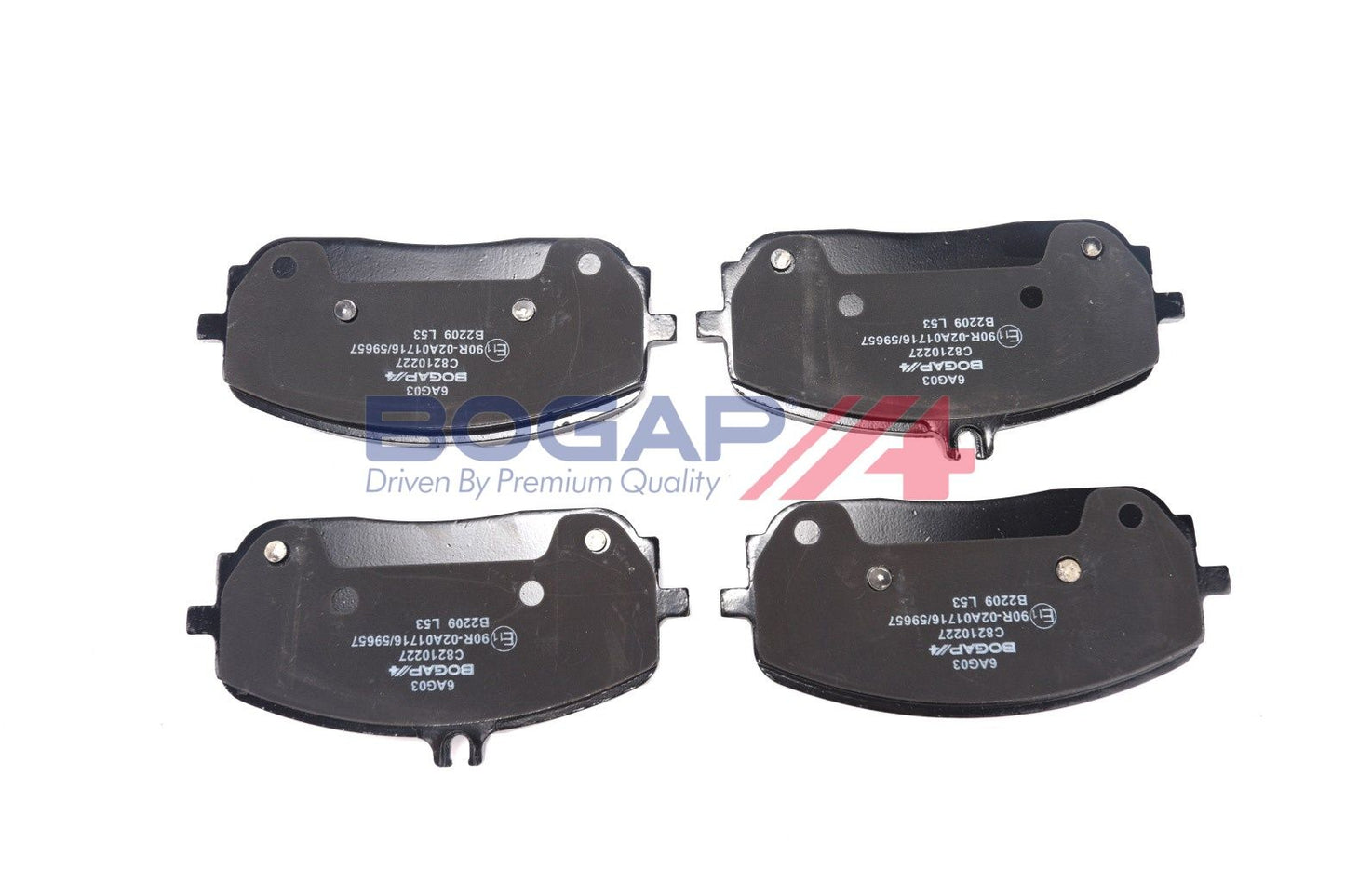 BOGAP A8210140 Brake Pad Set, Disc Brake | ML Performance Car Parts