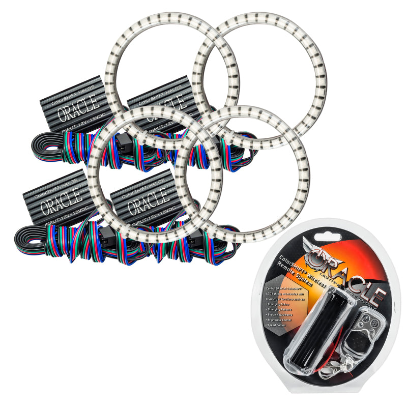 ORACLE Lighting Oracle Ariel Atom 03-18 LED Dual Waterproof Halo Kit - ColorSHIFT