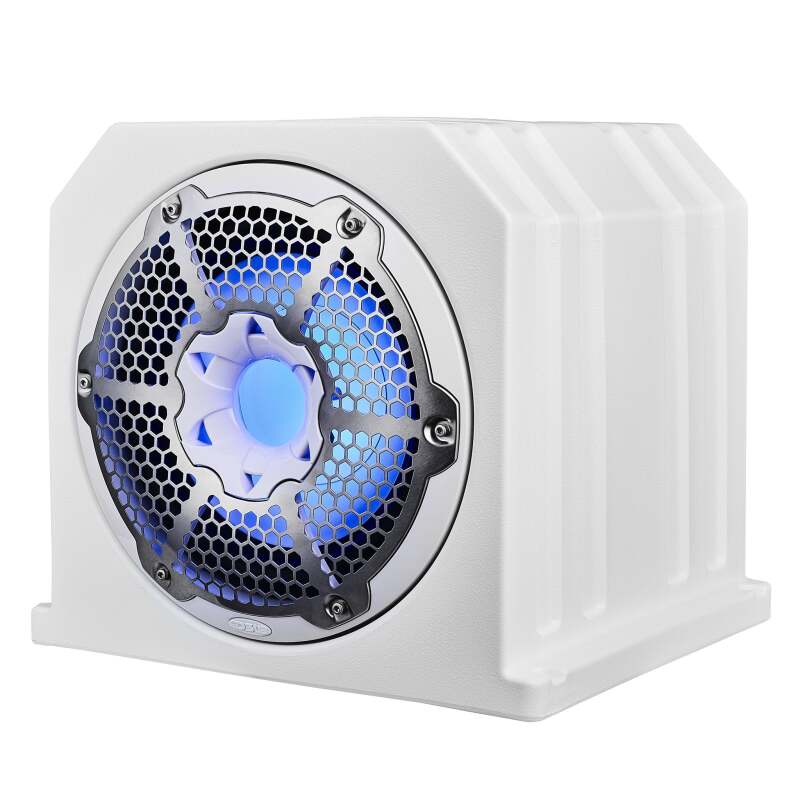 DS18 Subwoofer & Enclosure Dual 10in 350 Watts RMS 4 ohm NXL-10SUB/WH Included White